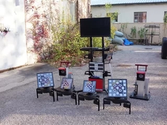 Cartesykj تراز چرخ 3D قابل حمل برای هر دو خودرو و کامیون