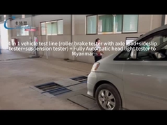 خط آزمایش خودرو Cartesykj 4 در 1 به میانمار