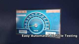 ابزار کنترل LCD Cartesy با عملکرد صفحه نمایش لمسی، مدل اقتصادی برای تستر تک.