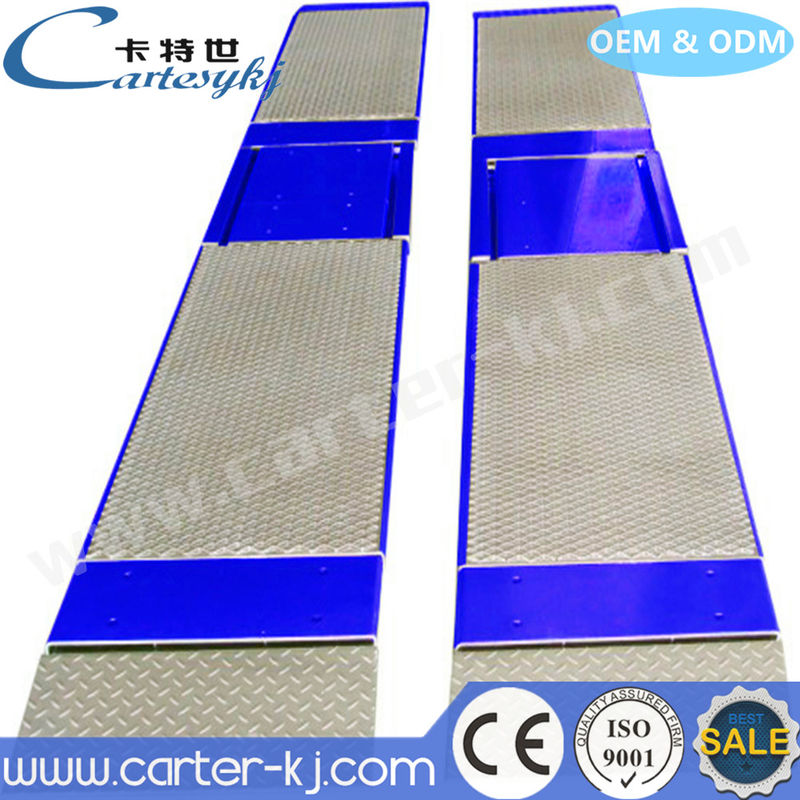 220V Voltage Ultra Flat Plate Test Line for Cars Brake Test Load Test Sideslip