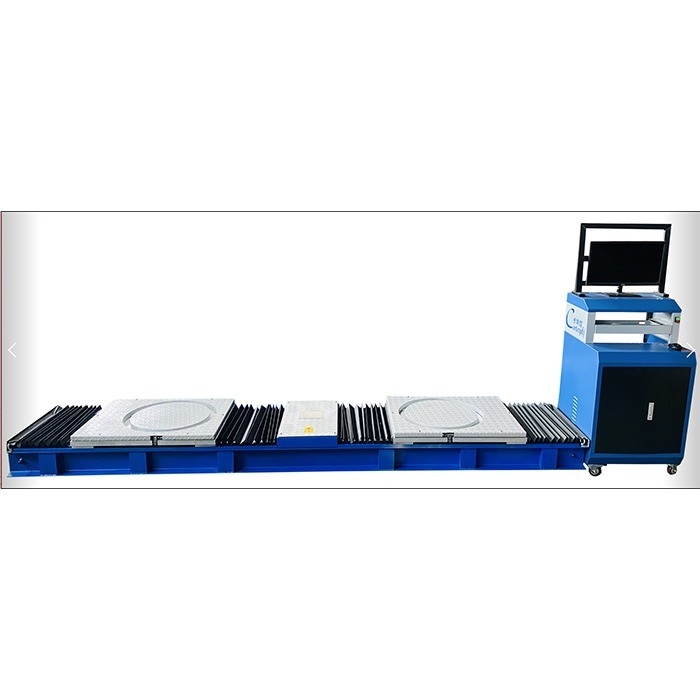 CTZJ - 10 تست کننده زاویه هدایت خودرو تجهیزات بازرسی خودرو برای کامیون ها و اتومبیل ها با سیستم کنترل صنعتی