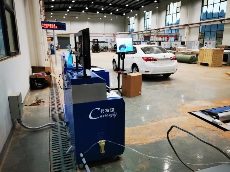 (CT-JXB) مدل CT-JXB 4000kg خط آزمون خودرو خط آزمون آموزش اتومبیل کاملا خودکار