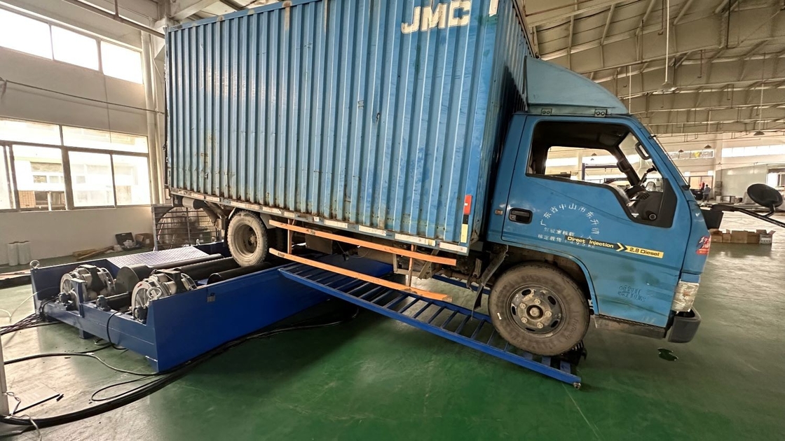 CTDCG-15 اتومبیل سه محور شش رولر ماشین شاسی دینامومتر اسب قدرت دینامومتر