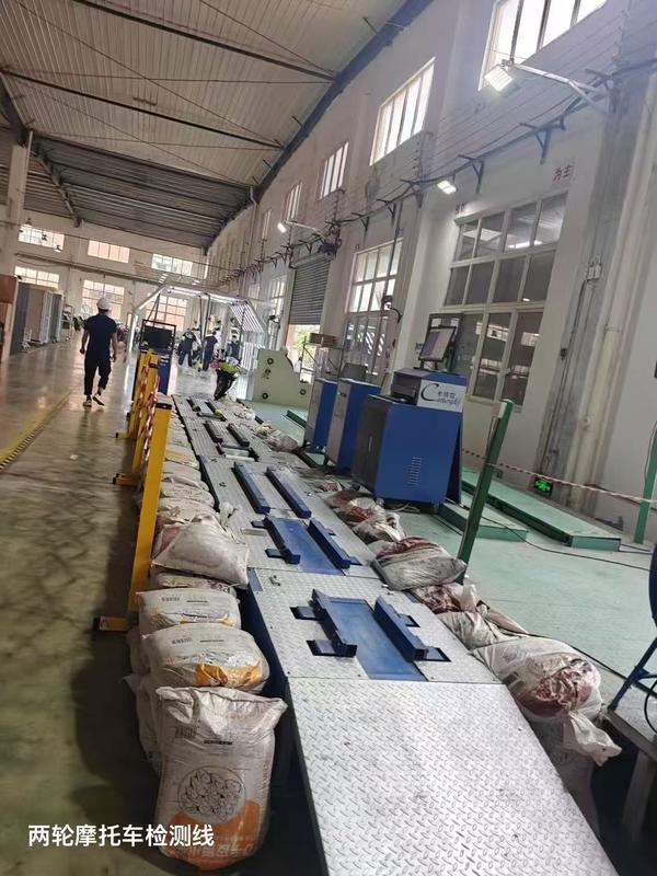 CTMT-300 موتورسیکلت (EV) تست کننده برای دو چرخ موتورسیکلت خط آزمایش عملکرد ایمنی