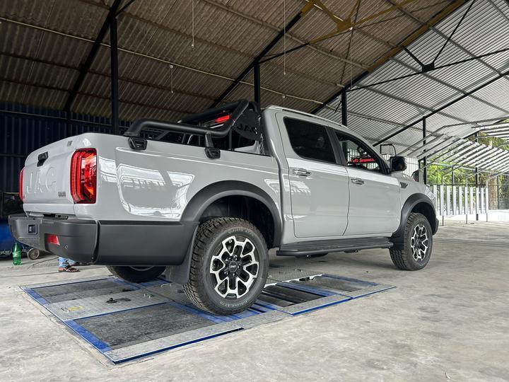 تستر ترمز غلتکی 5 در 1 با حداکثر بار محور 4000 کیلوگرم، غلتک سنباده اختراع شده و کامپیوتر کنترل صنعتی