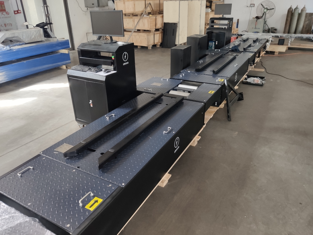 دو چرخ موتورسیکلت آزمایش خط نیروی ترمز محور بار سرعت سنج کلیمپ چرخ تراز چراغ جلو تست کننده