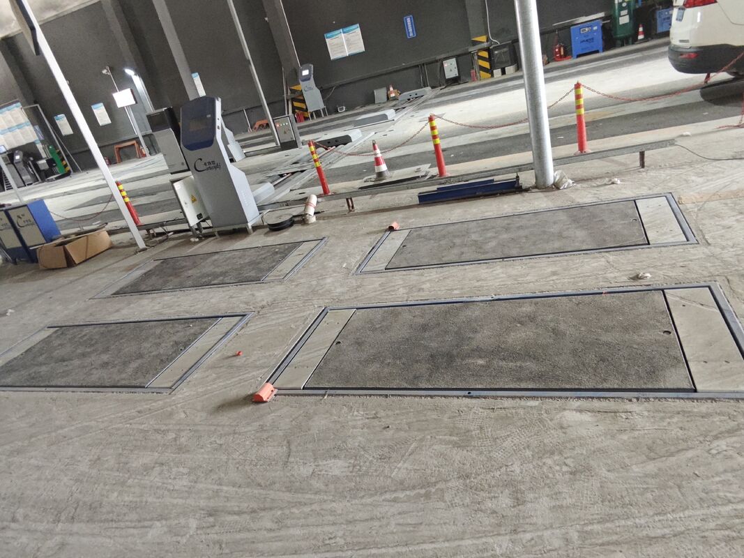 4CTPB-3-4 Plate Brake Tester تجهیزات بازرسی وسیله نقلیه تست نیروی ترمز