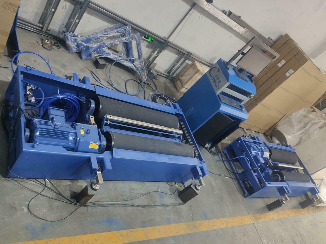 کارتسی ماشین آلات رولر ترمز تست کننده نیروهای با بار محور CTFZ-10B 10T وسیله نقلیه رولر ترمز تست کننده برای وسایل نقلیه سنگین