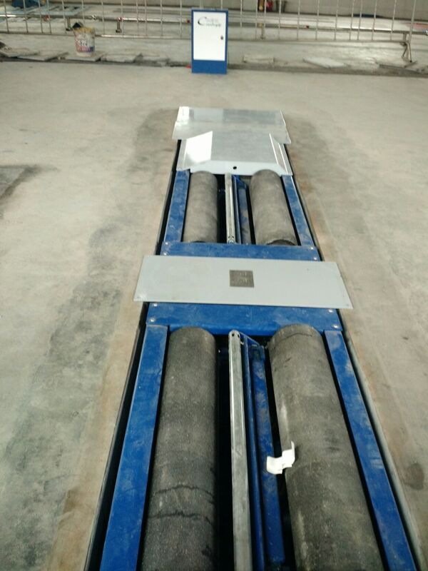 کارتیسکیج مارک CTFZ-13B رولر ترمز تست کننده نیروهای مخالف تست کننده با محور بار نصب 15T خودرو اتومبیل ترمز رول