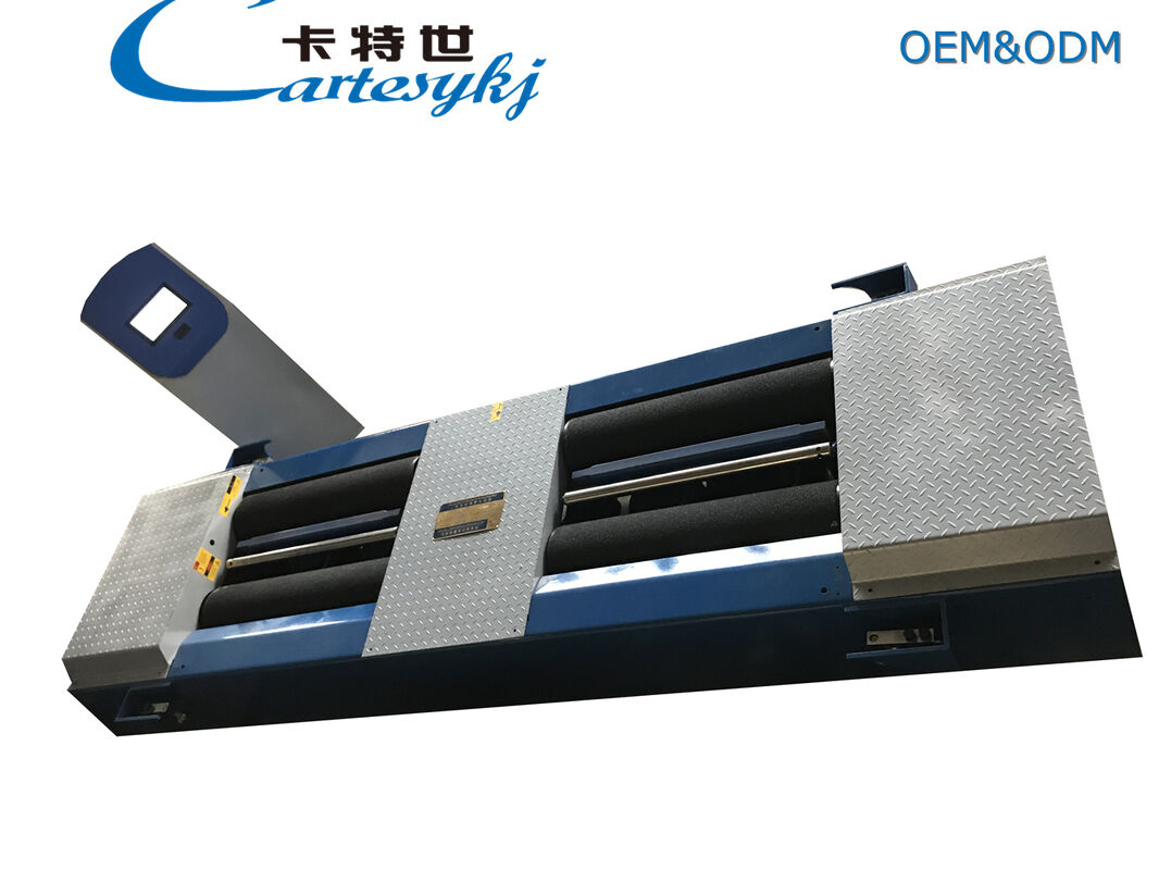 کارتیسکیج مارک CTFZ-13B رولر ترمز تست کننده نیروهای مخالف تست کننده با محور بار نصب 15T خودرو اتومبیل ترمز رول