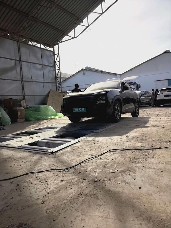 کارتیزی مارک کنیا مورد 5 در 1 رولر ترمز تست با 4000kg محور بار جانبی لغزش سرعت سنج تست کننده تعلیق