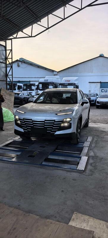 کارتیزی مارک کنیا مورد 5 در 1 رولر ترمز تست با 4000kg محور بار جانبی لغزش سرعت سنج تست کننده تعلیق