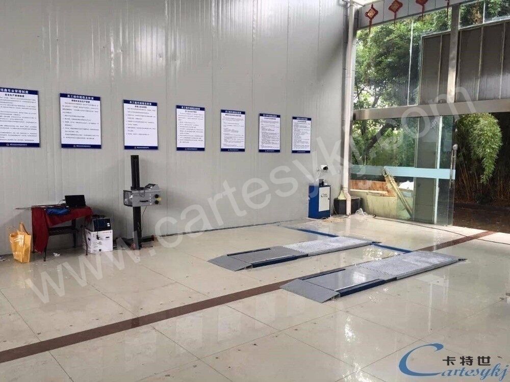 خط تست صفحه فوق العاده تخت ولتاژ 220 ولت برای تست ترمز خودرو، تست بار، لغزش جانبی