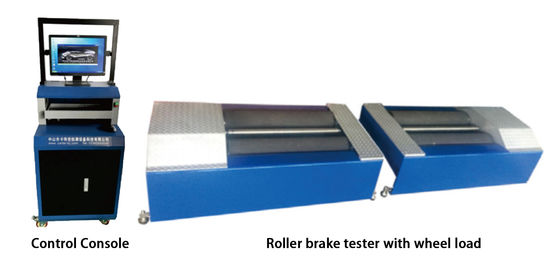 دستگاه آزمایش کمربند ترمز رولر کامیون تجهیزات بازرسی وسایل نقلیه ظرفیت بار 4 تن ماشین آزمایش بلند کردن CTFZ-3B