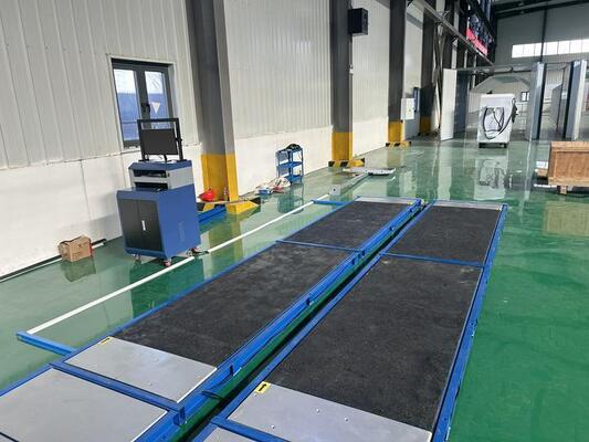 کارتیسکیج لوکس 4 فلک ترمز تست کننده سلب جانبی تست کننده بار محور تست کننده تعلیق تست کننده 4T تجهیزات بازرسی خودرو